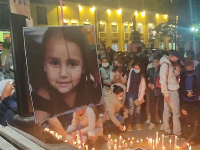 María Ángel Molina Tangarife, de cuatro años de edad, fue asesinada. Foto: Cortesía