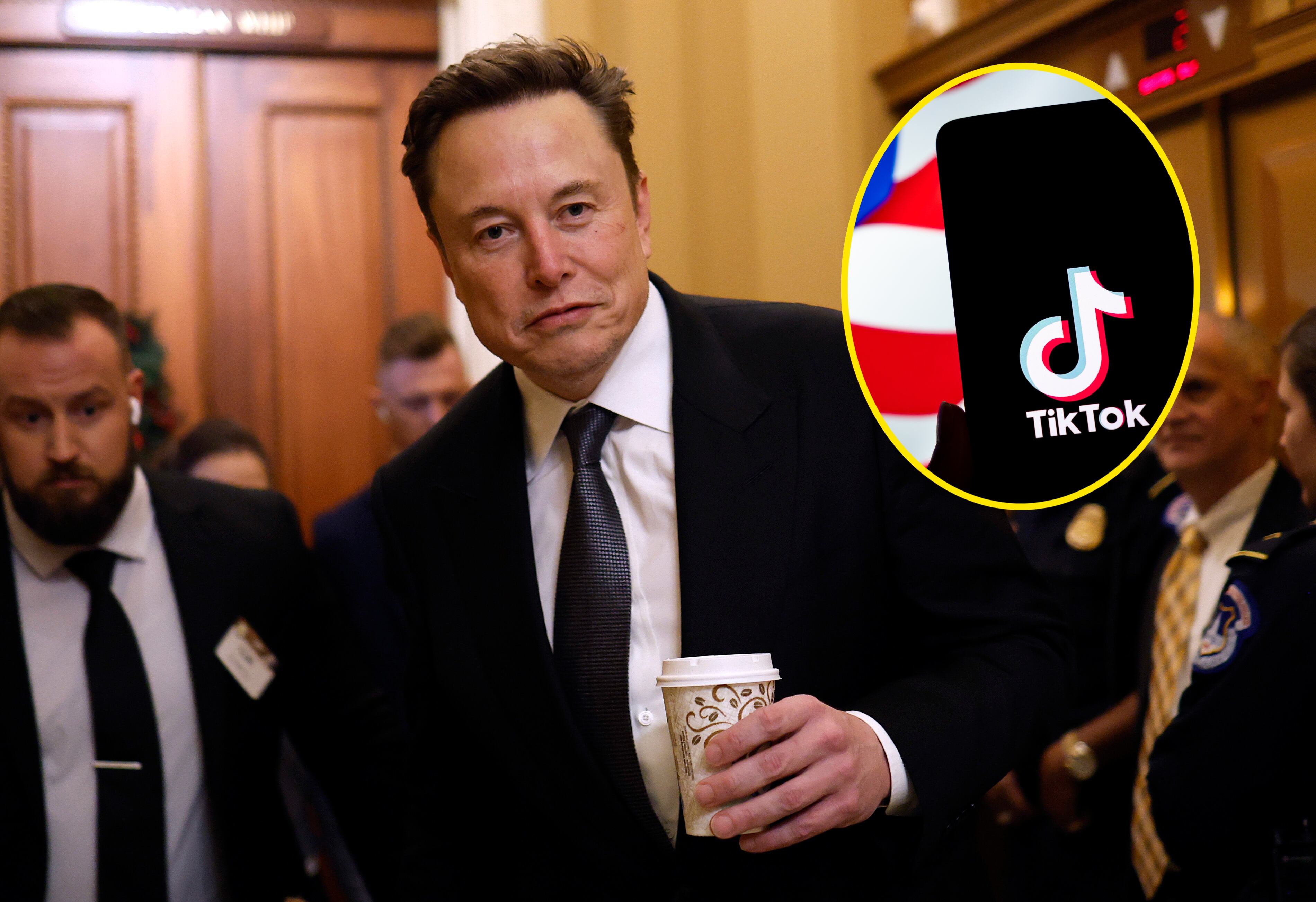 Elon Musk. FOTO: Anna Moneymaker/Getty Images. TikTok. IMAGEN: Getty Images
