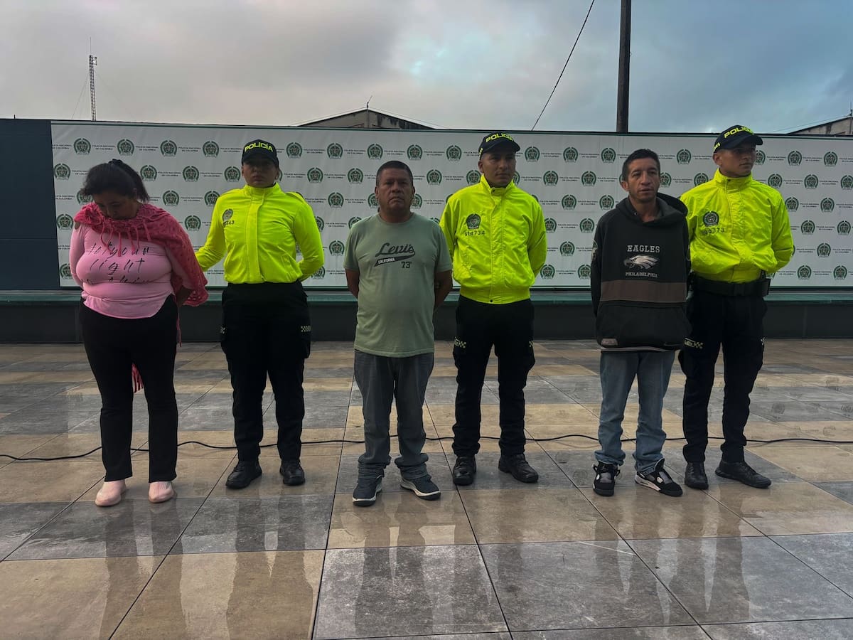 Capturan a los ‘Kubelcos’, dedicados a robar establecimientos de comercio en el occidente de Bogotá