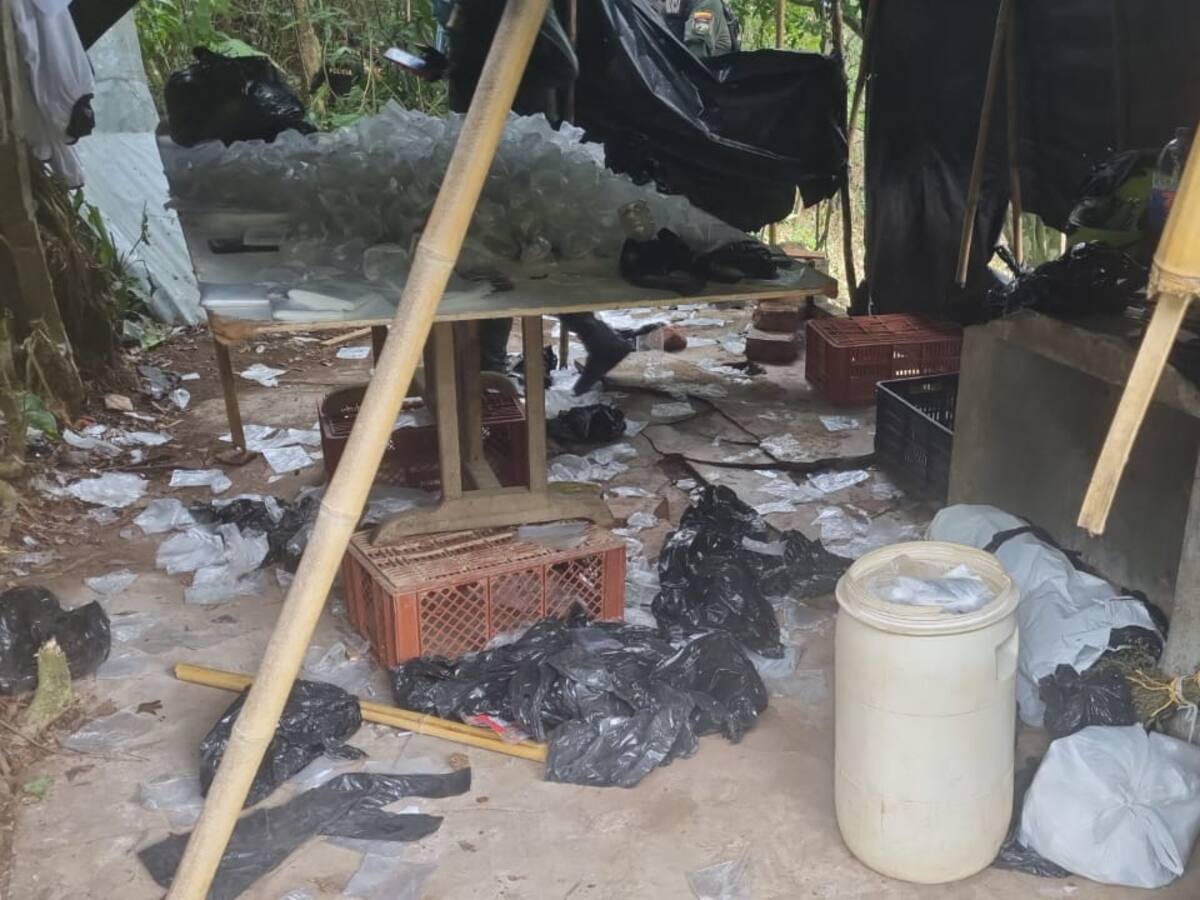 Desmantelan laboratorio que pertenecería a alias ‘Pichi’