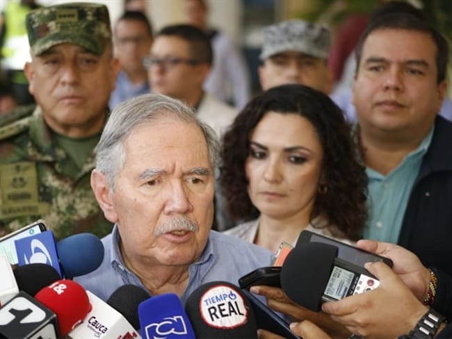 El Funcionario expresó que fortalecerán sus operaciones militares en la cordillera occidental y central. Foto: Gobernación del Cauca