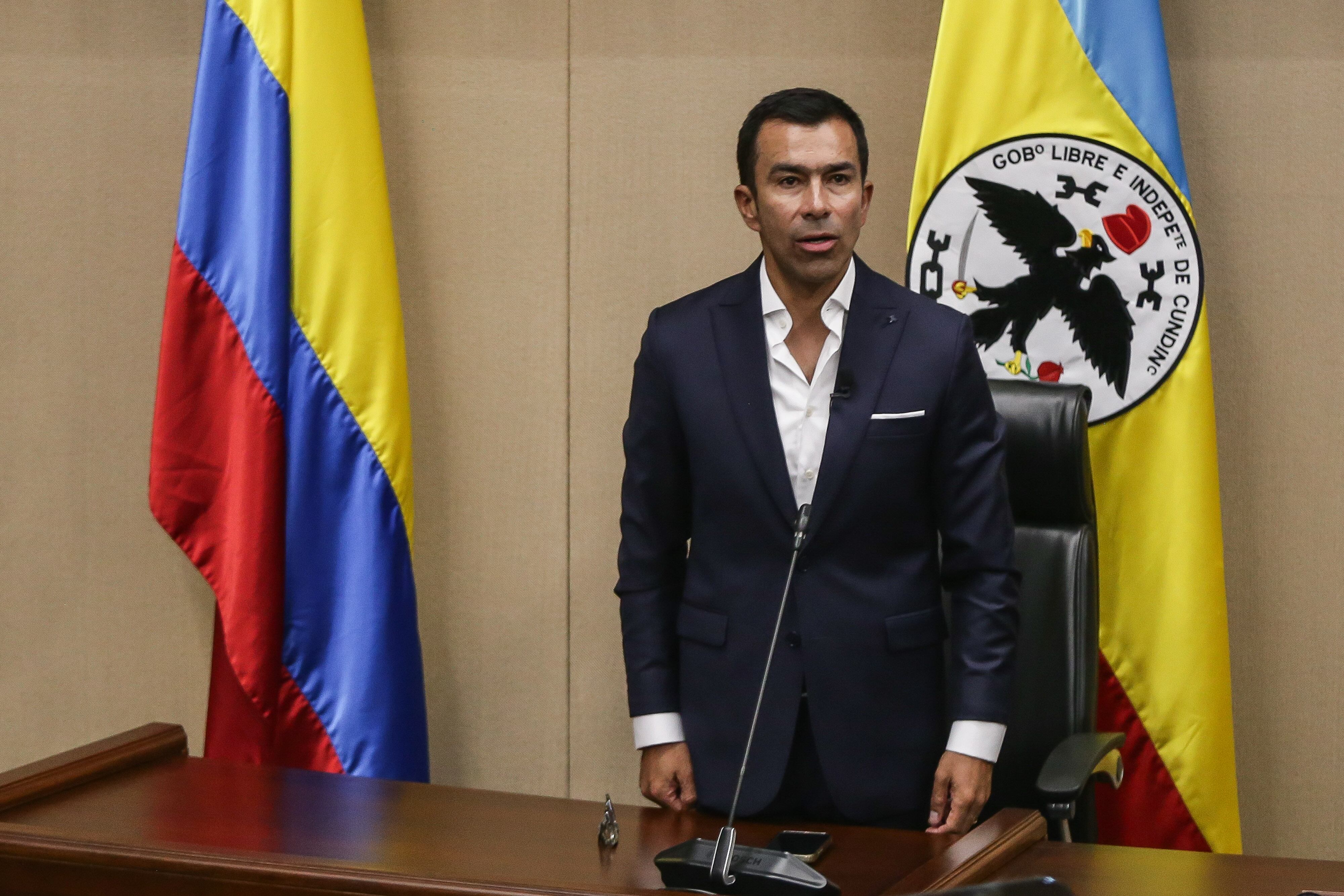 Jorge Emilio Rey, gobernador de Cundinamarca. Foto: Colprensa.