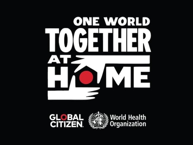 ‘One World together at home’. Foto: Captura de pantalla