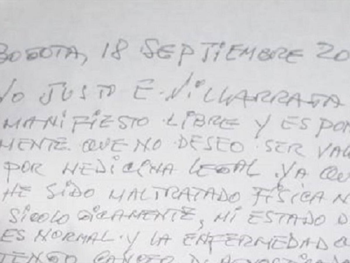 Señalado líder de vándalos asegura estar bien de salud
