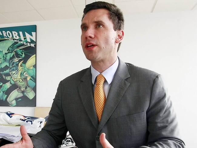 Juan Pablo Díazgranados Pinedo, quien ejerció como viceministro de Relaciones Políticas, anunció su renuncia. Foto: Colprensa / MAURICIO ALVARADO