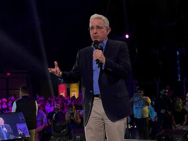 La abogada que se presenta como víctima en el caso Uribe. Foto/Colprensa.