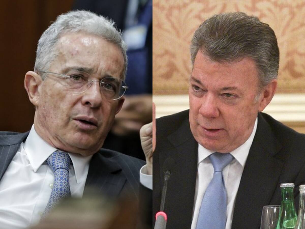 “Eso es un tema criminal”: la escueta respuesta de Uribe a carta de Santos