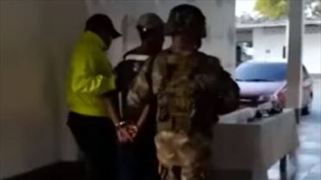 Capturaron en Antioquia cabecilla de los Caparrapos, de los más buscados del país. Foto: Captura de pantalla