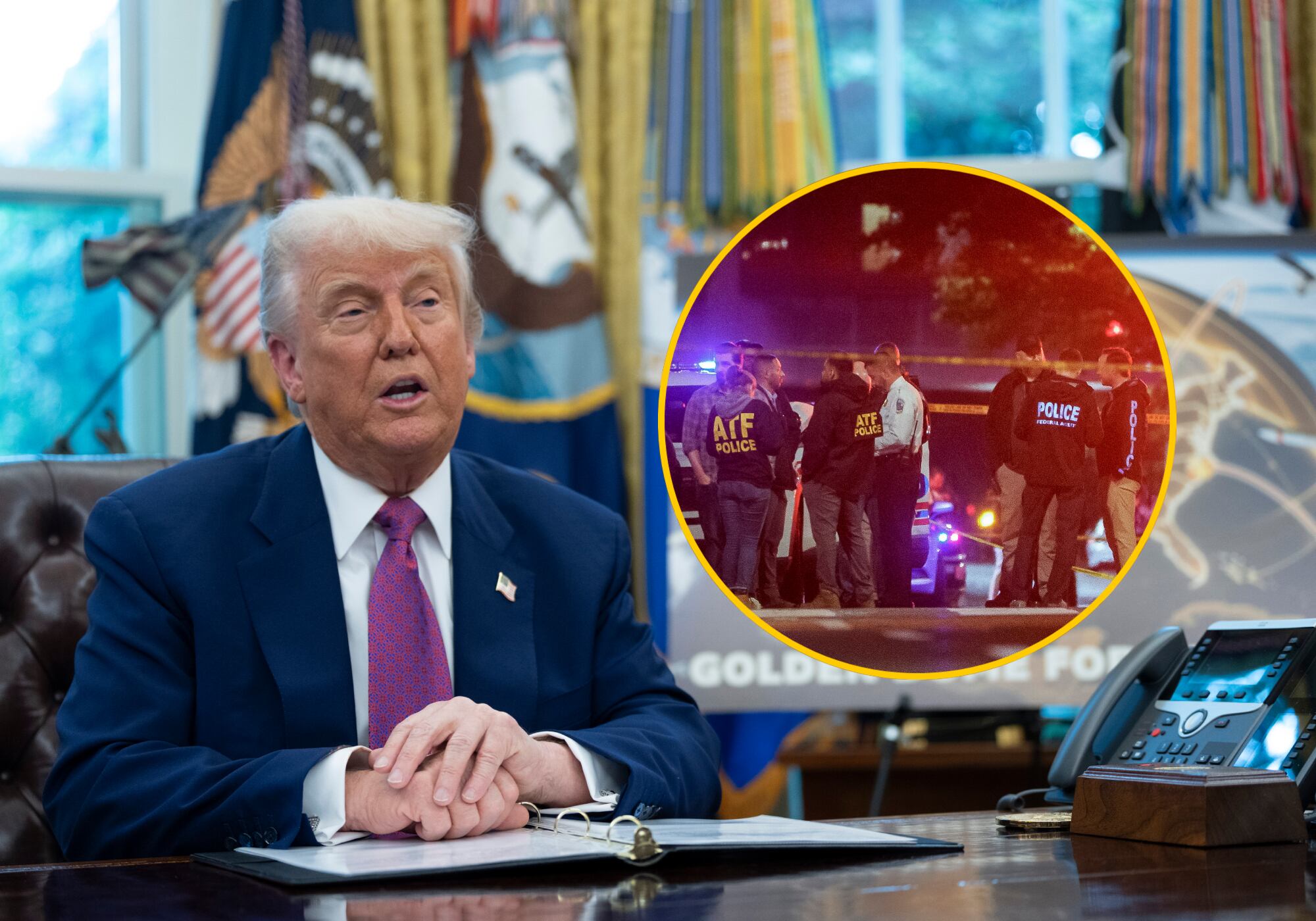 El presidente de Estados Unidos se pronunció sobre el asesinato de dos miembros de embajada de Israel. Foto: EFE.