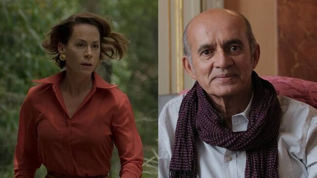 Jairo Camargo y Patricia Tamayo celebraron estar juntos y sanos con tierno beso. Foto: Colprensa