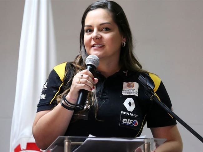 Piloto colombiana será la única mujer que correrá en la final de la Renault Clio Cup