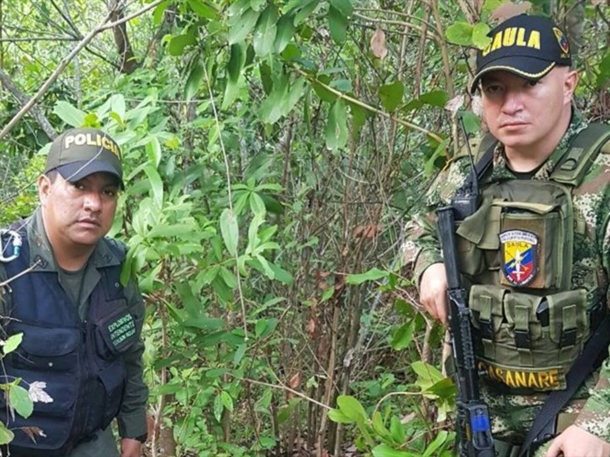 Decomisan explosivos del Eln en Casanare