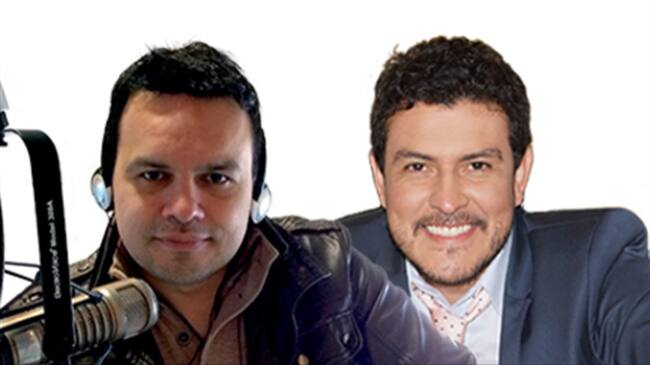 Fernando Palma y Carlos Montoya. Foto: W Radio.