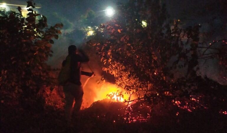 Foto: Bomberos voluntarios de Baranoa, atentos a prevenir y a atender las quemas