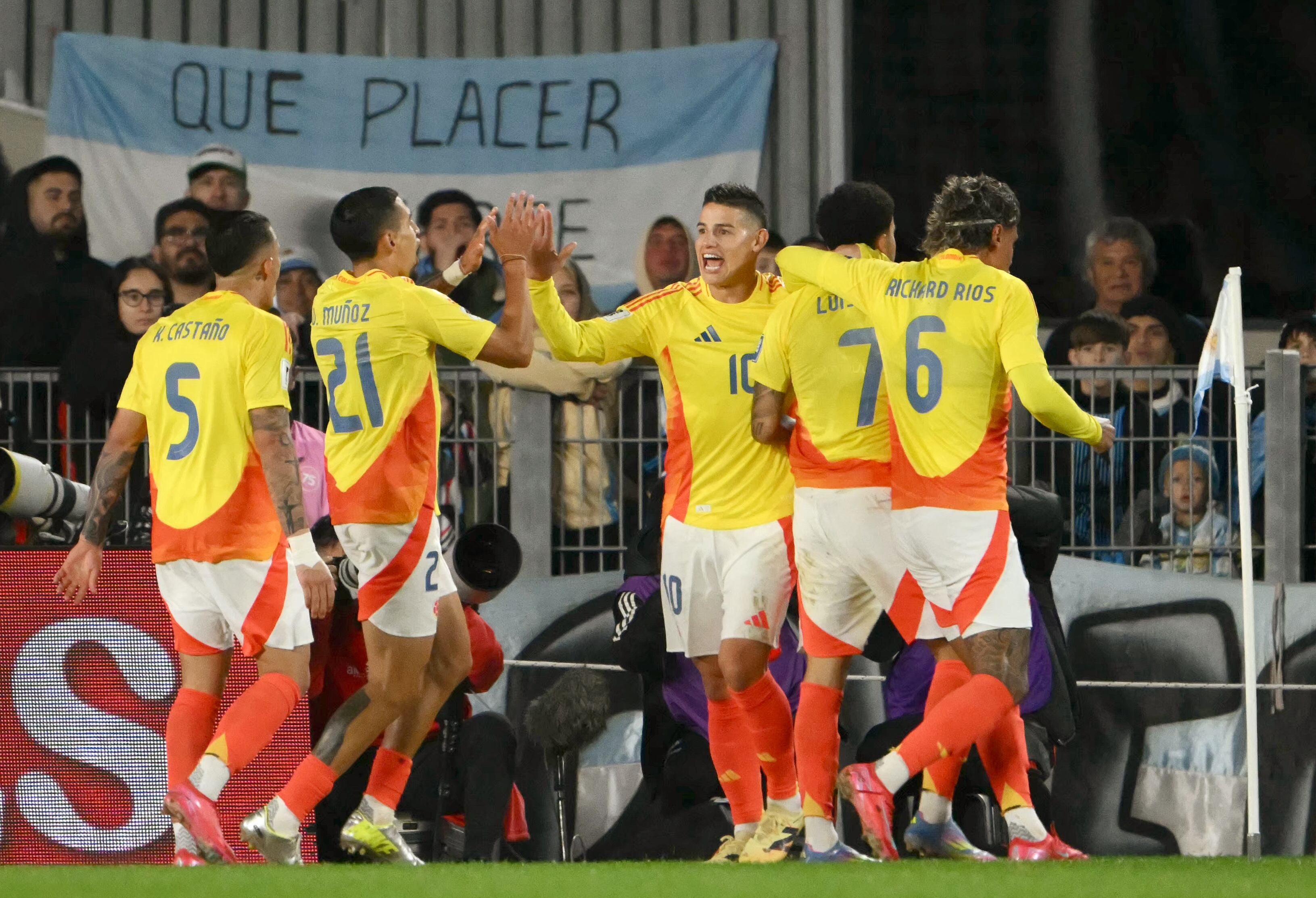 Selección Colombia. FOTO: Luis Robayo vía Getty Images