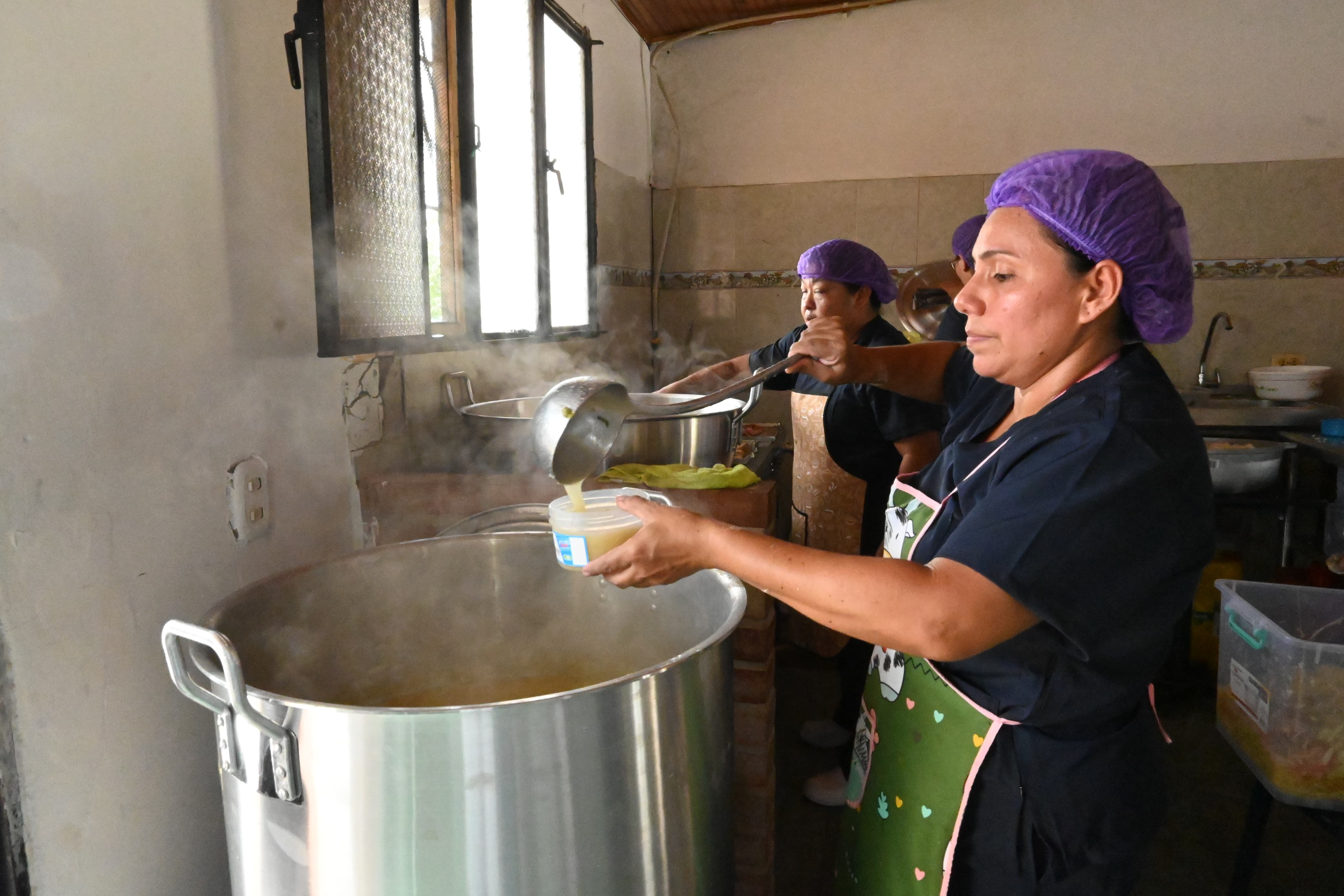 Comedor popular en Cundinamarca. Foto: UNGRD