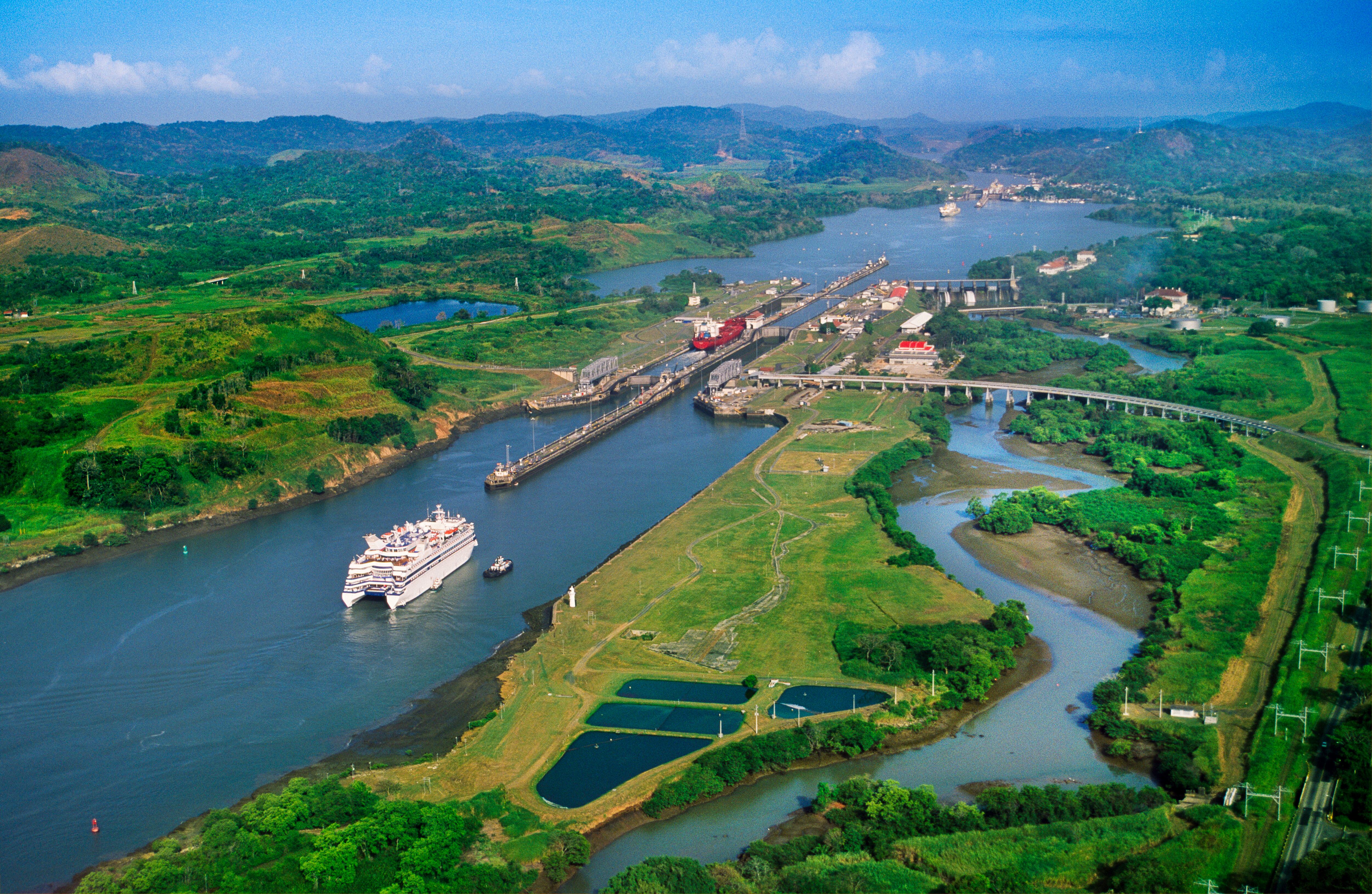 Puerto de Miraflores en el Canal de Panamá: FOTO: Getty Images