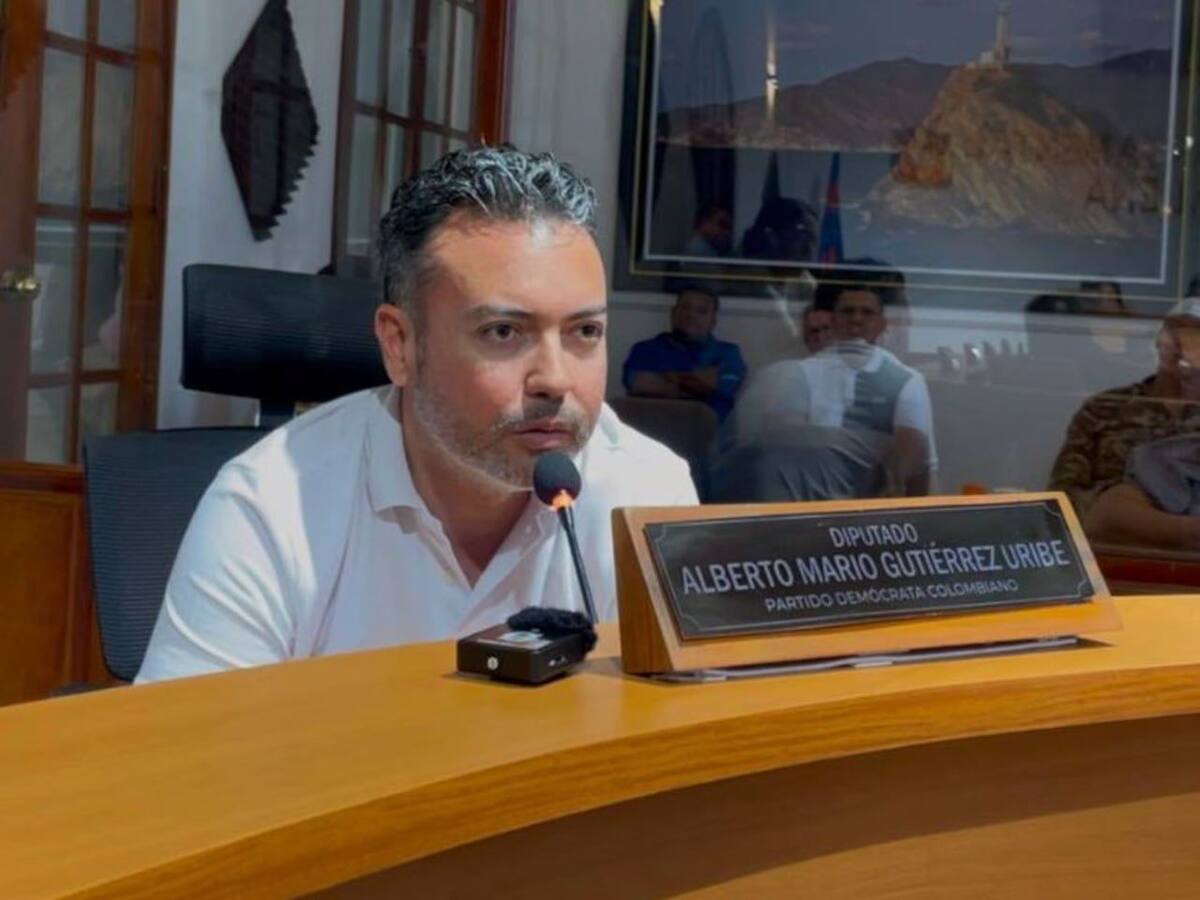 Diputado del Magdalena Alberto Gutiérrez recupera su voto en la Asamblea Departamental