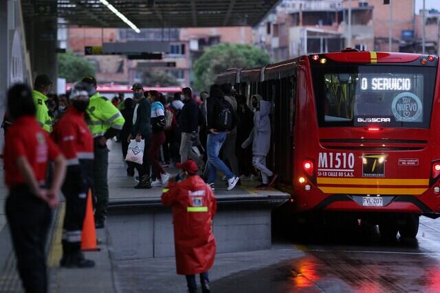 TransMilenio. Foto: Colprensa - Camila Díaz