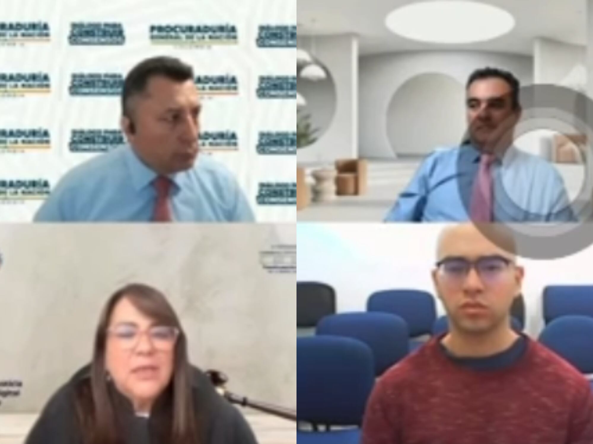 Crimen Jaime Esteban Moreno | “Pocas veces he visto una necropsia con esa cantidad de golpes”: juez. Foto: captura de pantalla de la audiencia