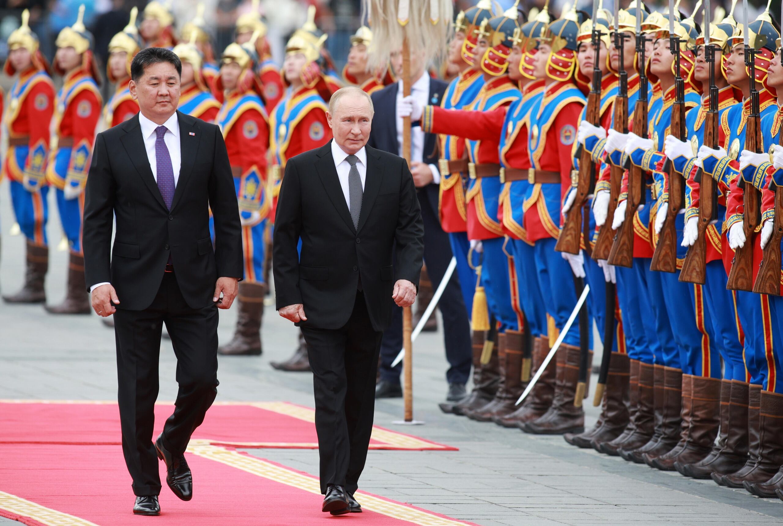 Vladimir Putin en Mongolia. I Foto: EFE.