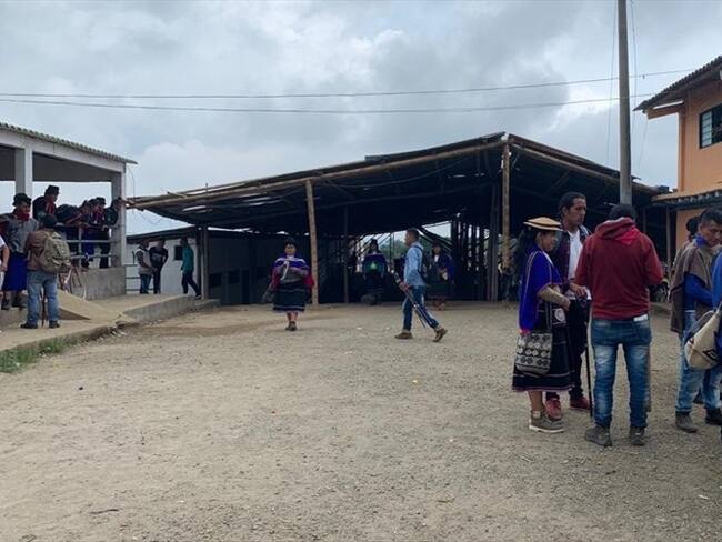 Indígenas Misak dicen que sí aceptan ministros para dialogar en Cauca. Foto: La W