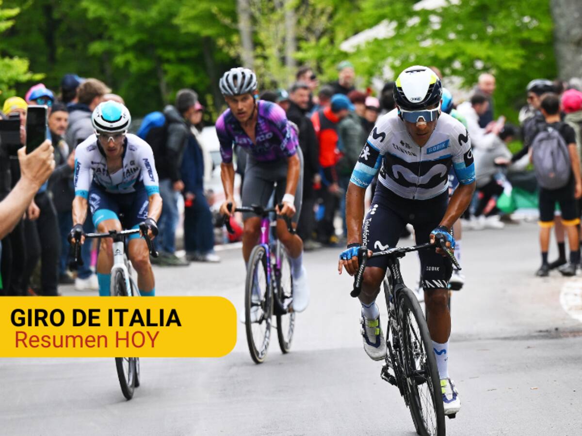 Giro de Italia HOY: Nairo Quintana, protagonista de la montaña en etapa 11, así van los colombianos
