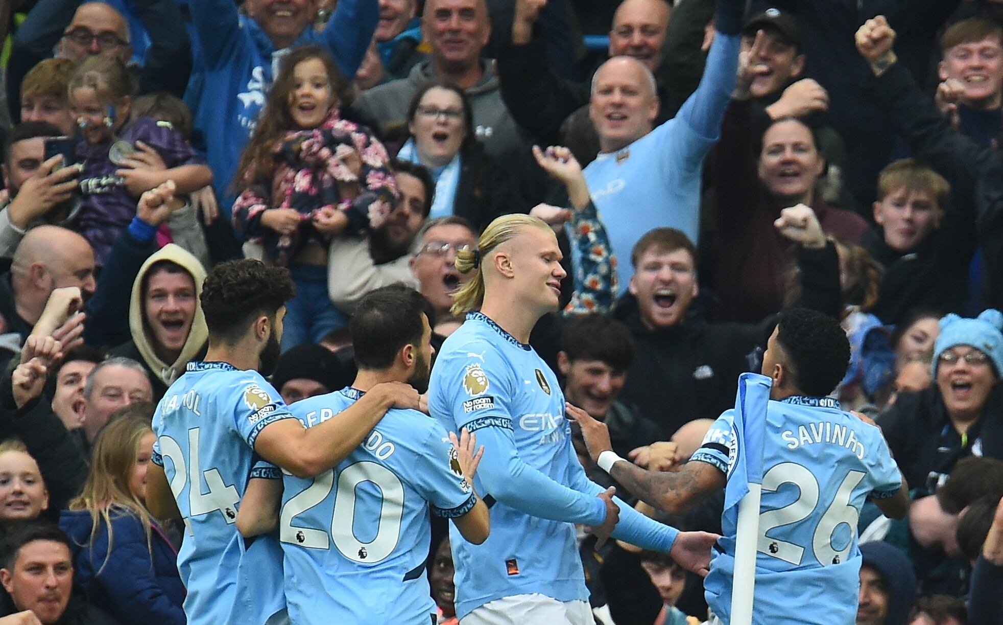 Manchester City, foto: EFE/EPA/PETER POWELL EDITORIAL USE ONLY.
