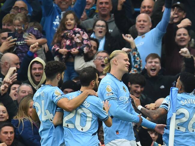 Manchester City, foto: EFE/EPA/PETER POWELL EDITORIAL USE ONLY.