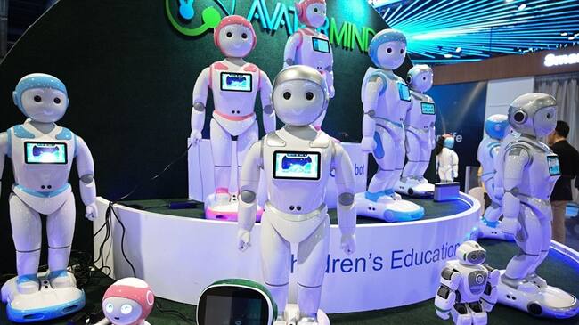 Los robots humanoides se toman El CES 2019. Foto: Getty Images