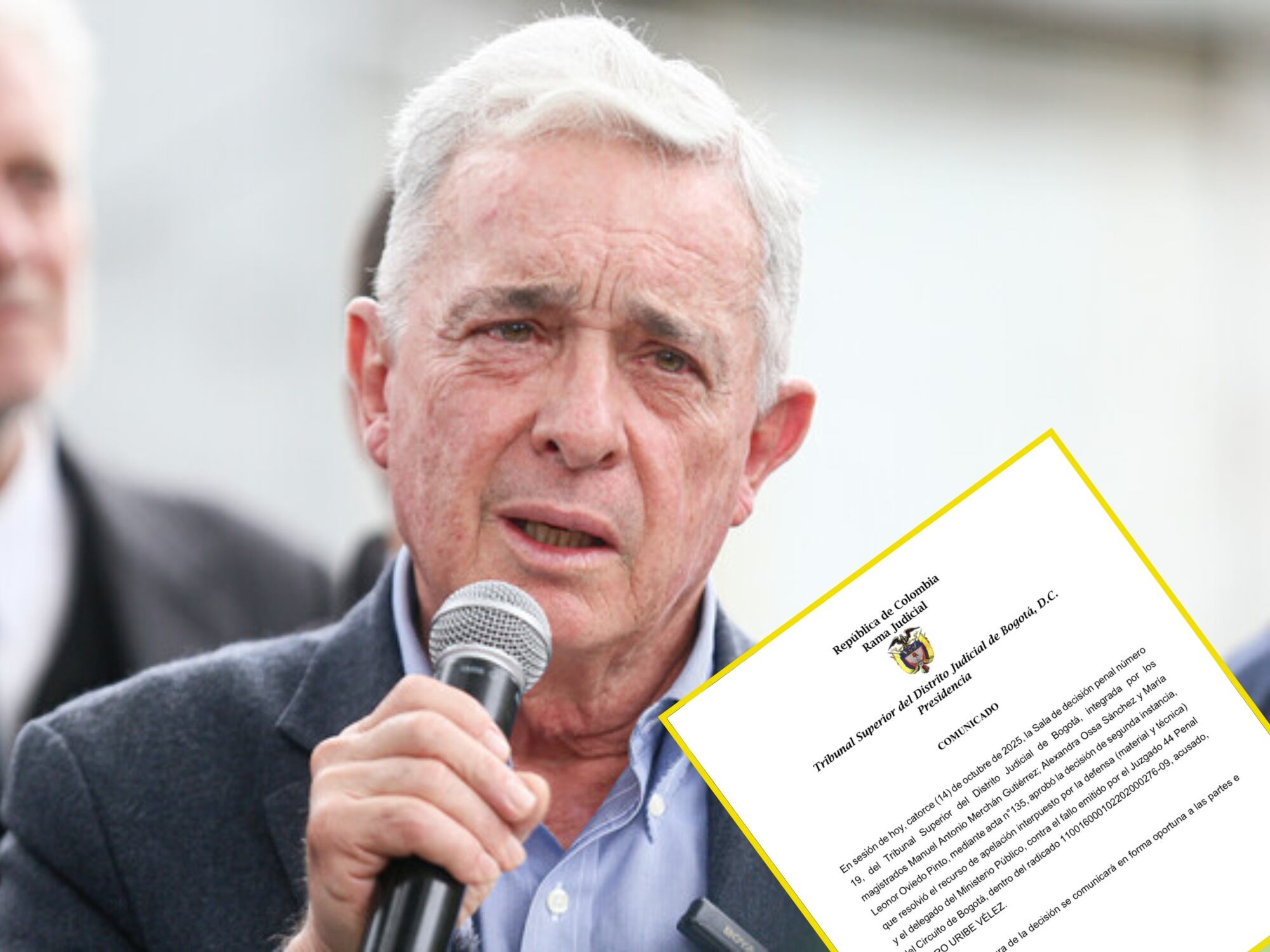 Álvaro Uribe. Foto: Colprensa.