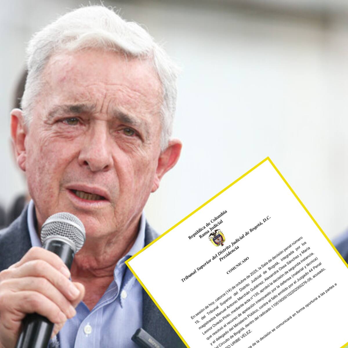 Tribunal, ad portas de emitir decisión de segunda instancia en el proceso contra Álvaro Uribe