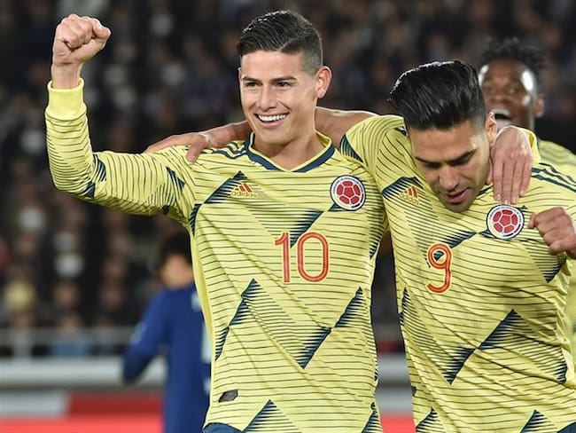 El delantero Falcao llegó a los 33 goles con la Selección Colombia. Foto: Getty Images