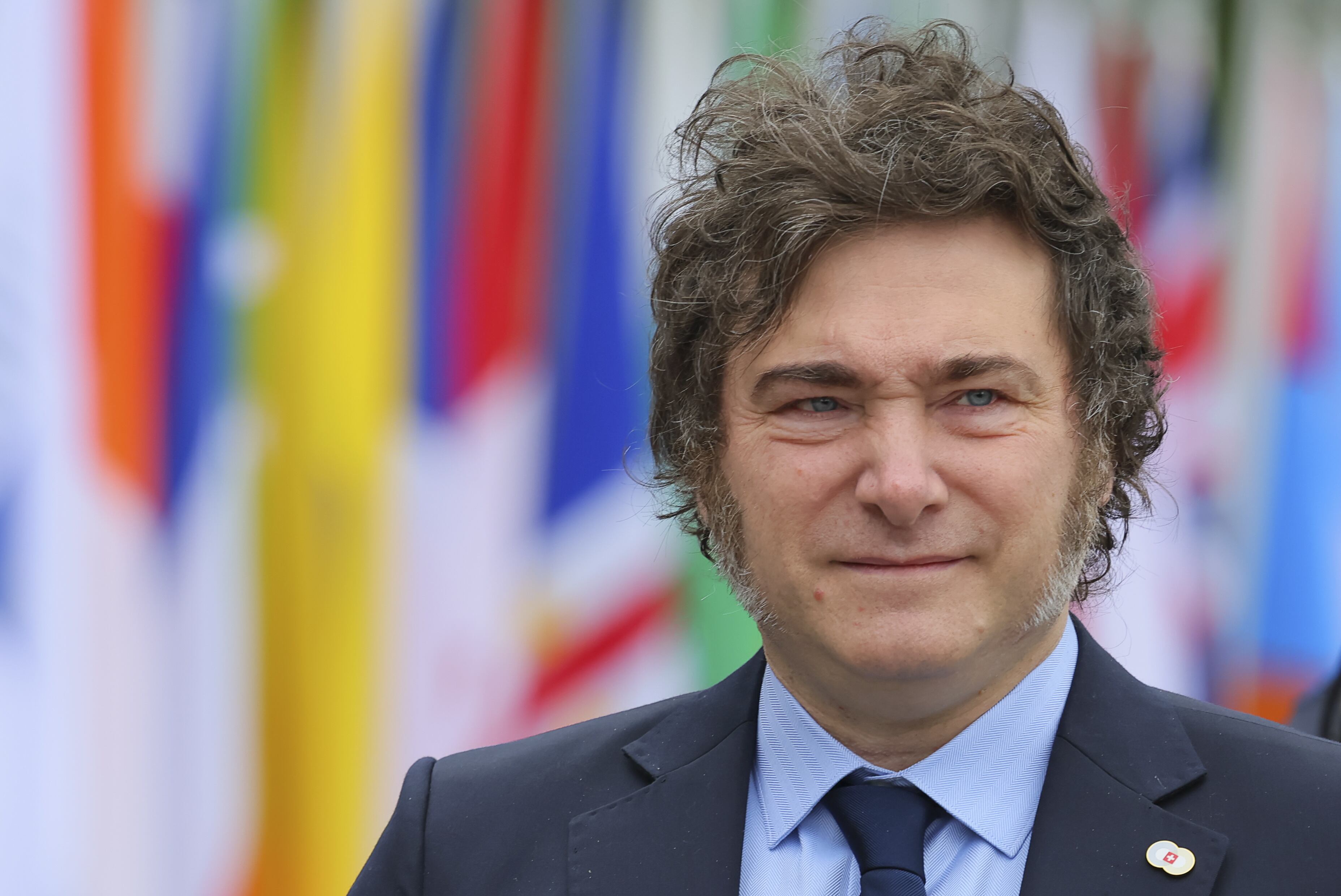 Javier Milei. Foto: EFE/EPA/Denis Balibouse / POOL