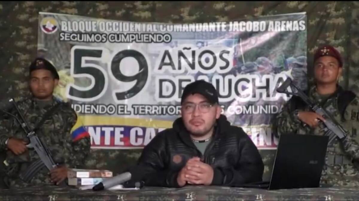 ‘Sebastián’, cabecilla de disidencias habría ordenado infiltrar unidades de Fuerza Pública