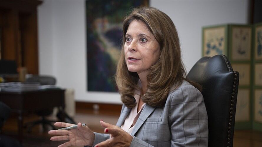 La vicepresidenta Marta Lucía Ramírez condenó el asesinato de seis personas en Mapiripán, Meta. . Foto: Colprensa