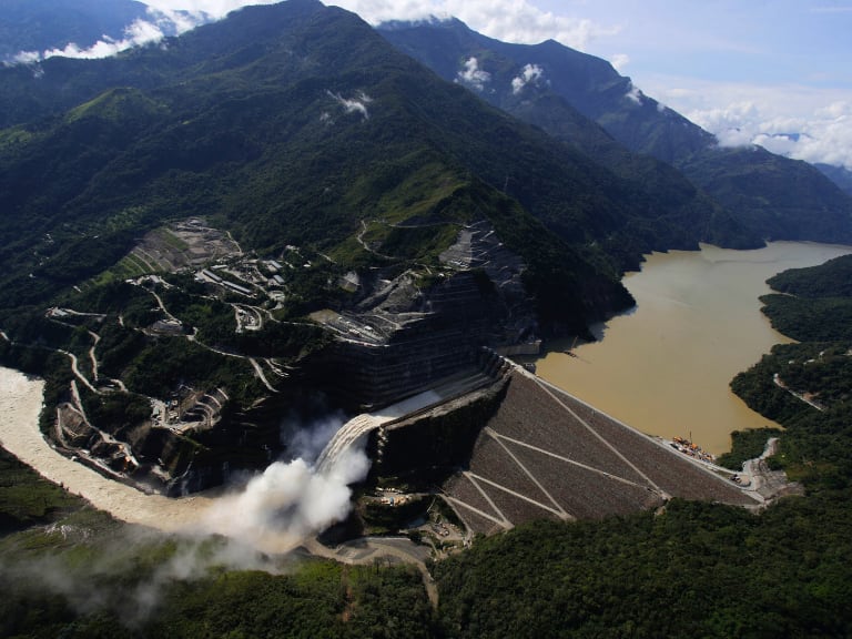 Vista general del Proyecto Hidroeléctrico Hidroituango (Getty Images)