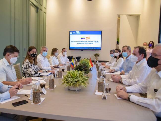 Siempre podrán contar con el apoyo de España: Rey Felipe VI ante implementación del Acuerdo de Paz