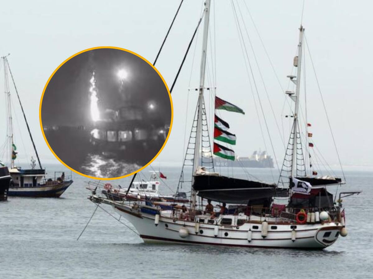 Médico a bordo de la flotilla que va rumbo a Gaza: “Hay sospecha de que Israel busca atacarnos”