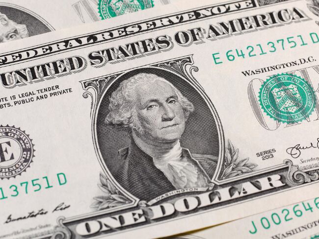 Dólar. Foto:suministrada. 