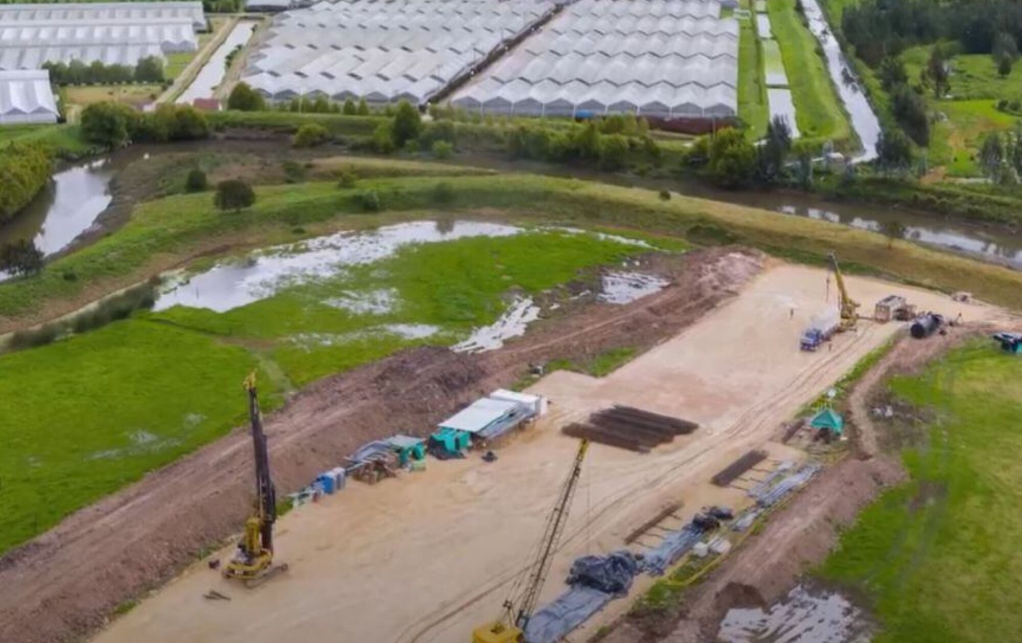 Foto tomada del video oficial de la vía Troncal de Los Andes | Alcaldía de Chía, Cundinamarca