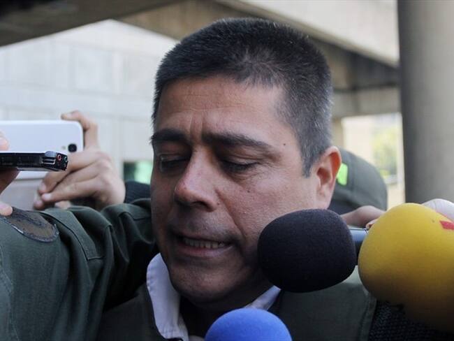 El mayor (r) Juan Carlos Meneses Quintero es el principal testigo contra el ganadero Santiago Uribe. Foto: Colprensa / GERMÁN ENCISO