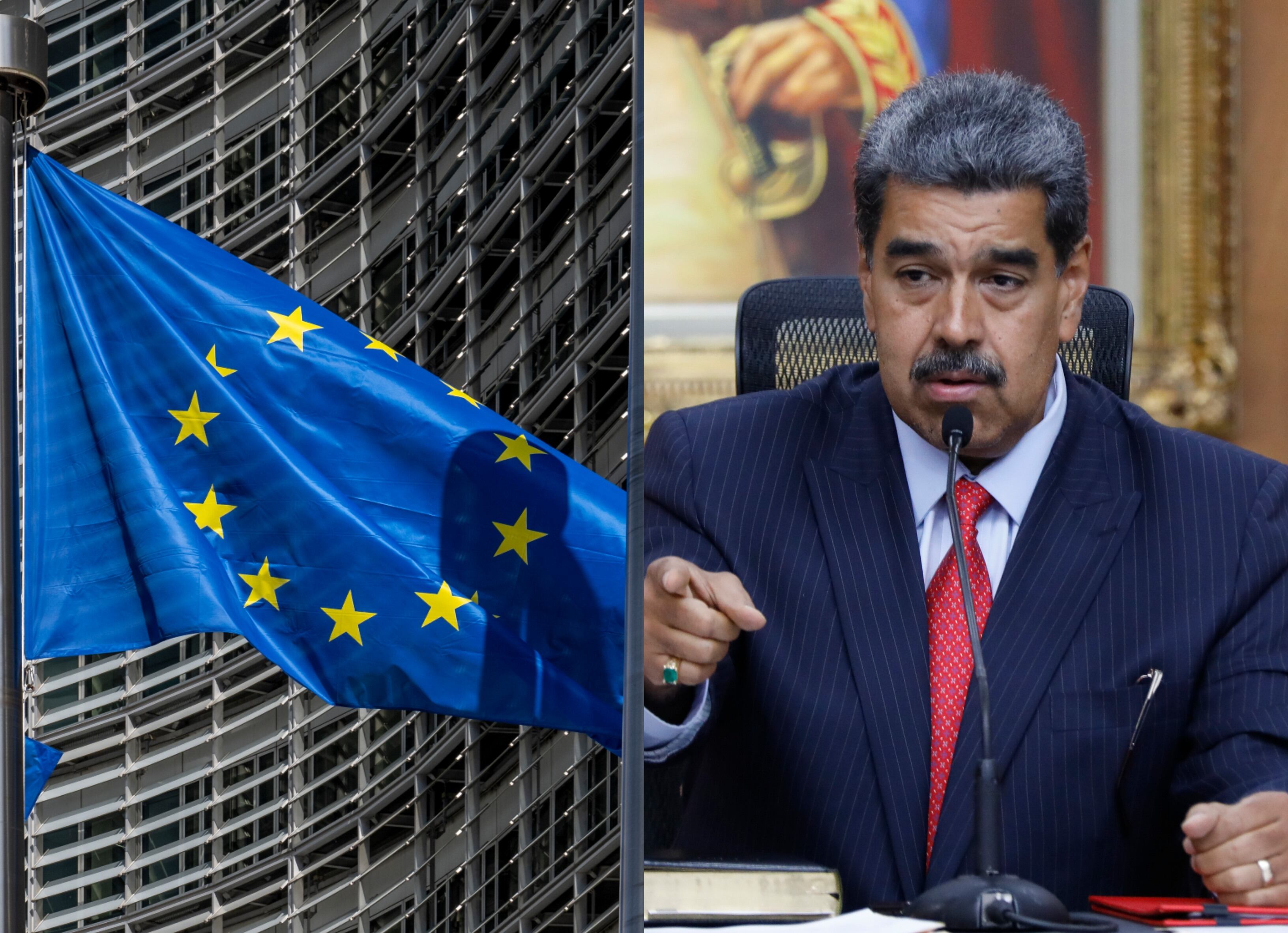 Unión Europea y Nicolás Maduro | Fotos: GettyImages