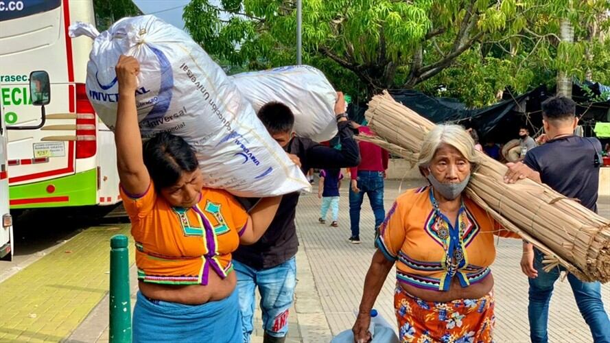 1.514 indígenas desplazados regresarán a sus resguardos en Córdoba. Foto: Cortesía Unidad de Víctimas