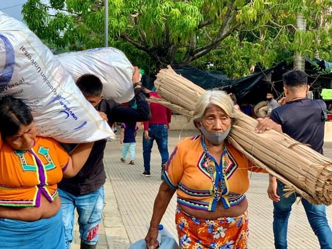 1.514 indígenas desplazados regresarán a sus resguardos en Córdoba. Foto: Cortesía Unidad de Víctimas