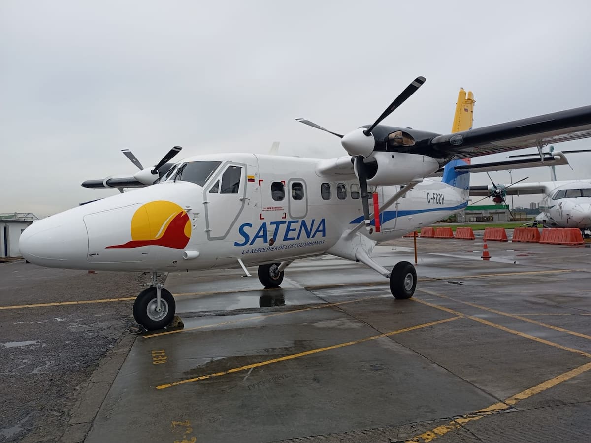 Fue suspendida la ruta aérea Bucaramanga - San Gil, operada por Satena