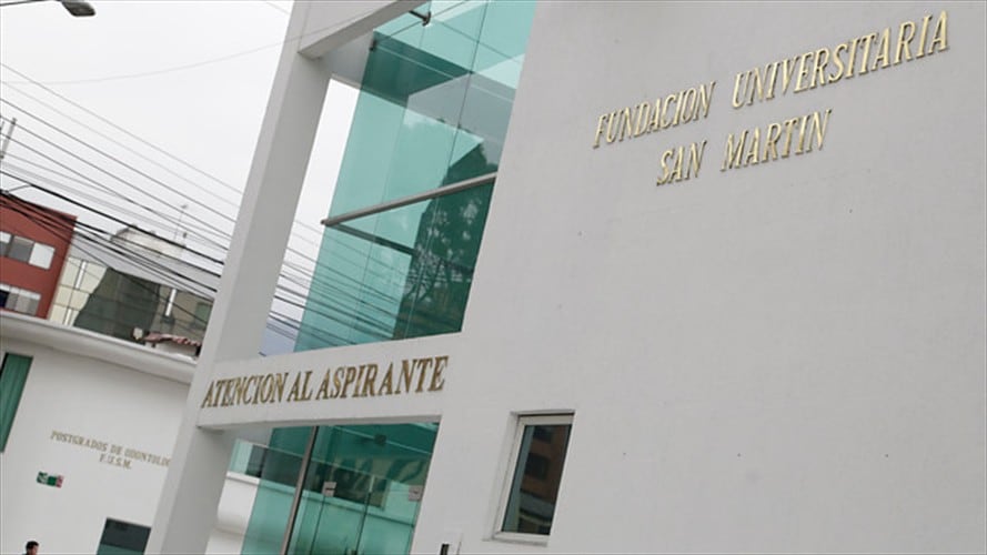 Universidad San Martín. Foto: Colprensa