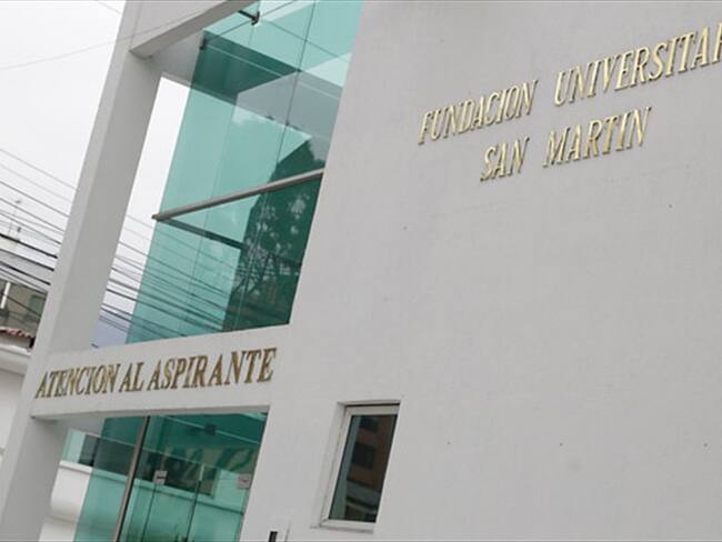 Universidad San Martín. Foto: Colprensa
