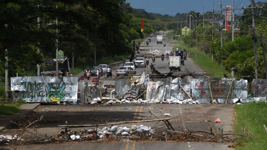 Confecámaras presentó una encuesta sobre el efecto en las empresas de la coyuntura social y orden público, que se aplicó a 12.979 empresarios de las regiones de Colombia. Foto: Getty Images / CHRISTIAN ESCOBAR