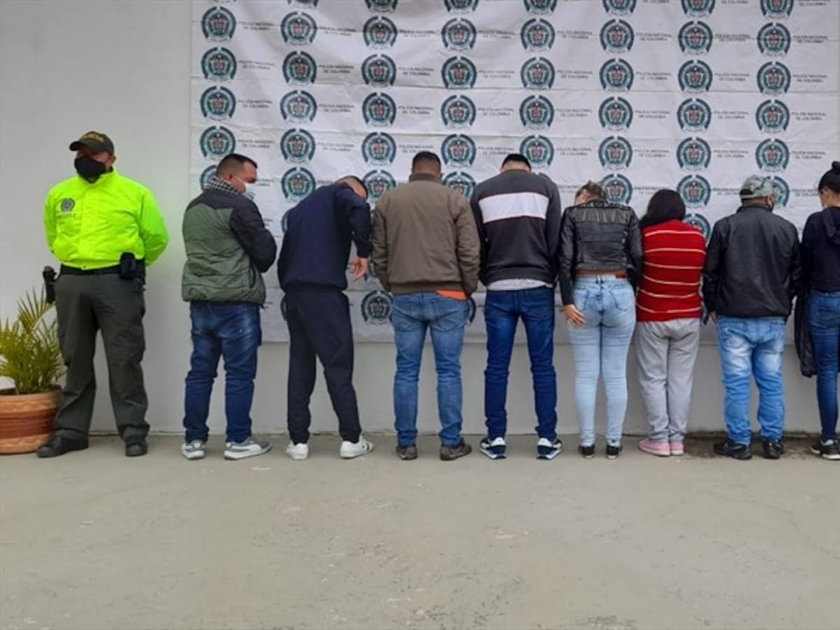 A la cárcel nueve personas implicadas en hurtos en seis municipios de Boyacá
